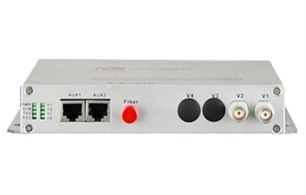 飞畅科技-2路视频+1路反向数据视频光端机