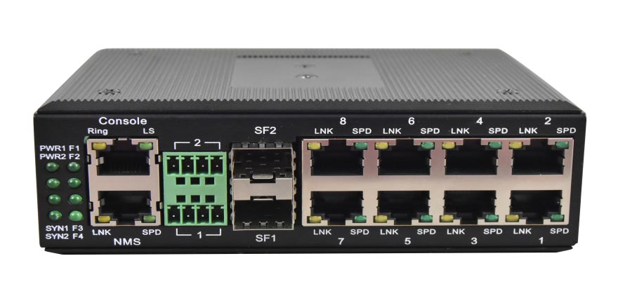 工业交换机的安装方式