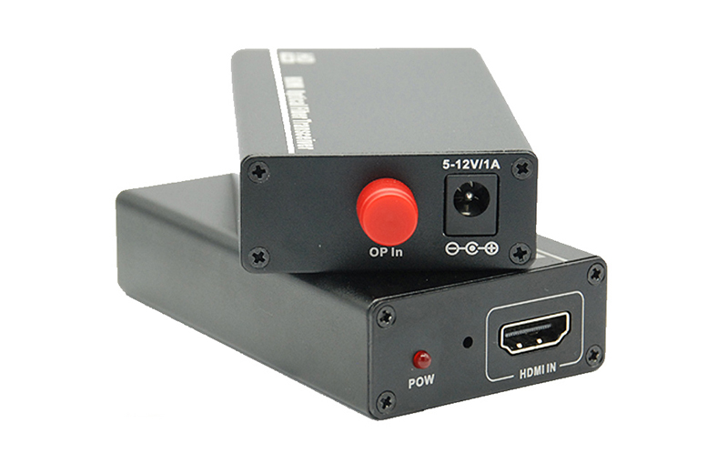 HDMI光纤延长器如何连接?