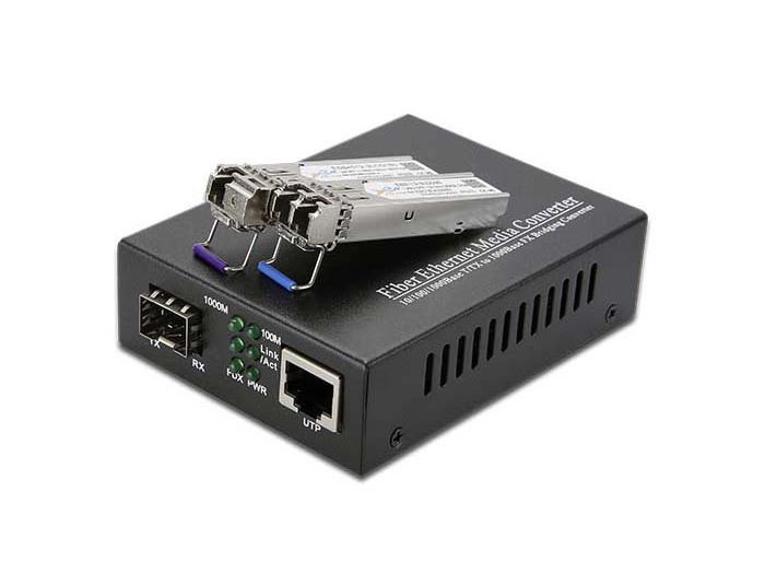 SFP收发器与交换机连接方案