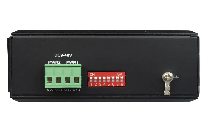飞畅科技-非网管 工业级8路百兆电1路百兆光  光纤收发器