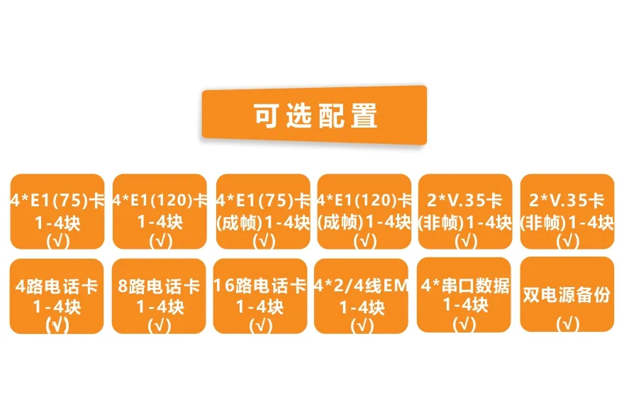 飞畅科技-模块化多业务  TDMOver IP  电路仿真网关