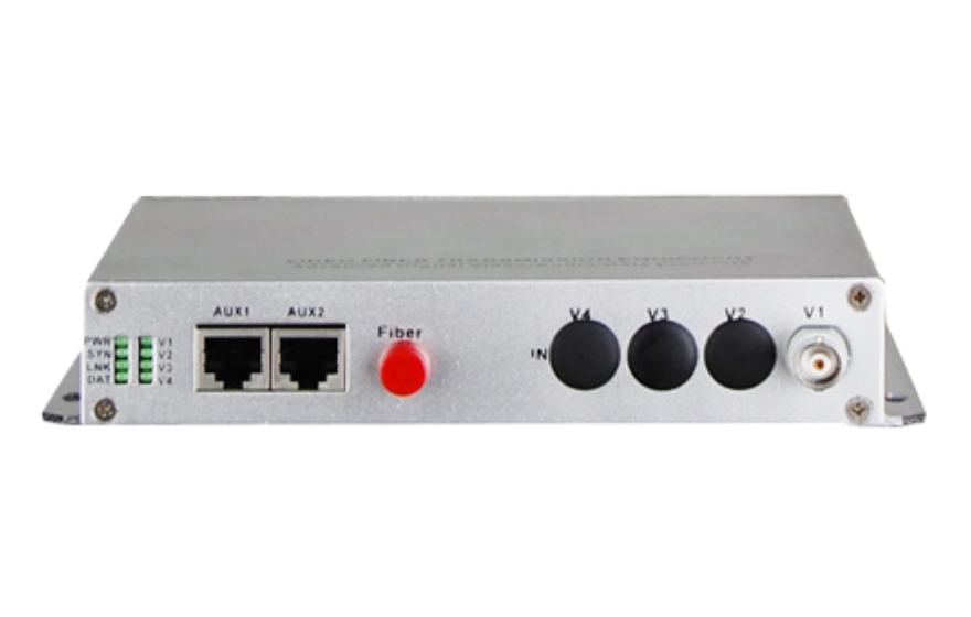 飞畅科技-1路视频+1路反向数据视频光端机