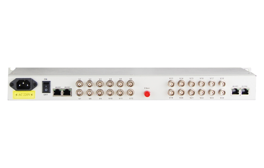 飞畅科技-8路双向视频综合复用光端机