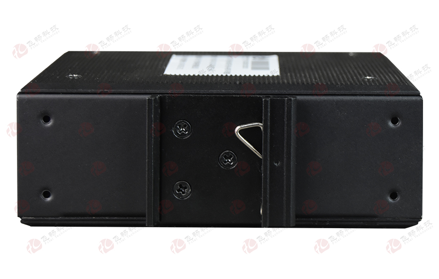 飞畅科技-工业轨式4路电话+1路以太电话光端机