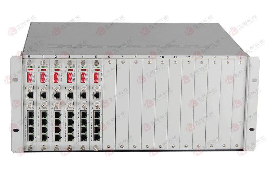 飞畅科技-E1  PCM  复用集中式机框(4U/6U)