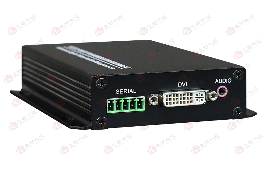 飞畅科技-1路 非压缩 4K DVI 光端机