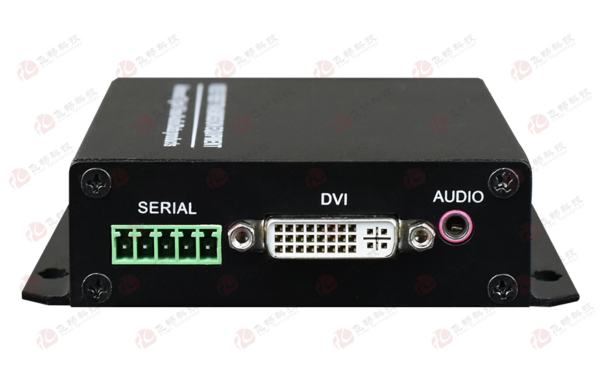 飞畅科技-1路 非压缩 4K DVI 光端机