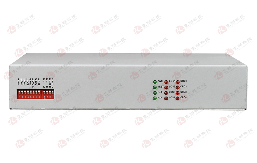 飞畅科技-4E1-1ETH协议转换器