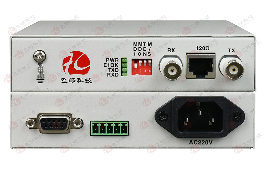 飞畅科技-E1-RS232/422/485协议转换器