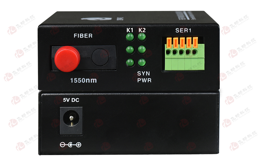 飞畅科技-袖珍型1-2路开关量光端机