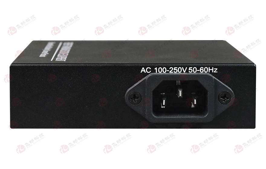 飞畅科技-1-2路千兆 POE供电 光纤收发器AF/AT