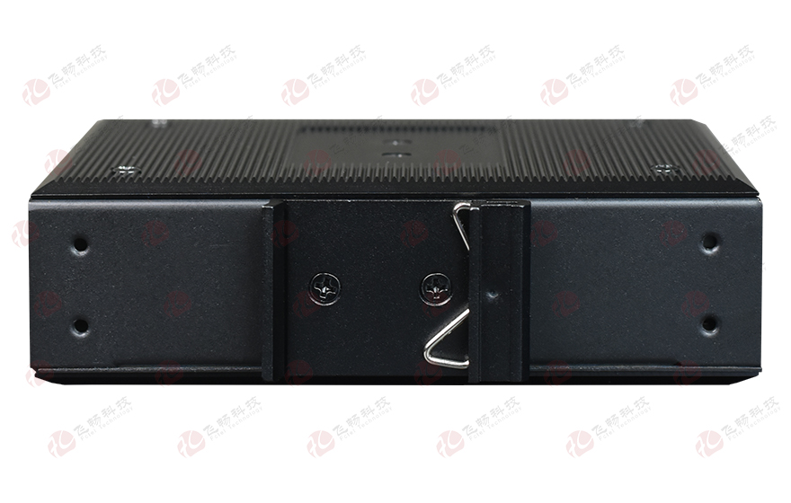 飞畅科技-网管型 4千兆电+2路千兆光(固定光模块)  工业轨式环网交换机