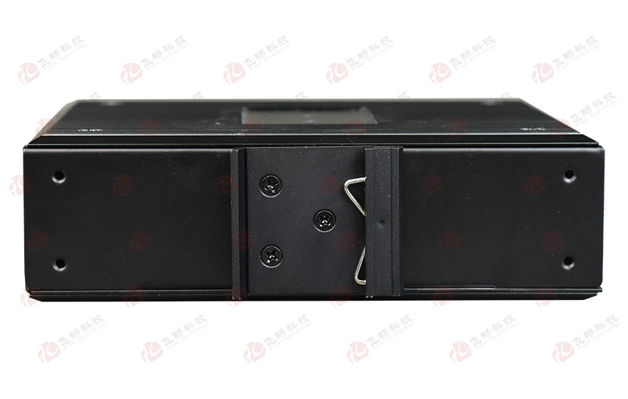 飞畅科技-工业轨式 32路开关量光端机