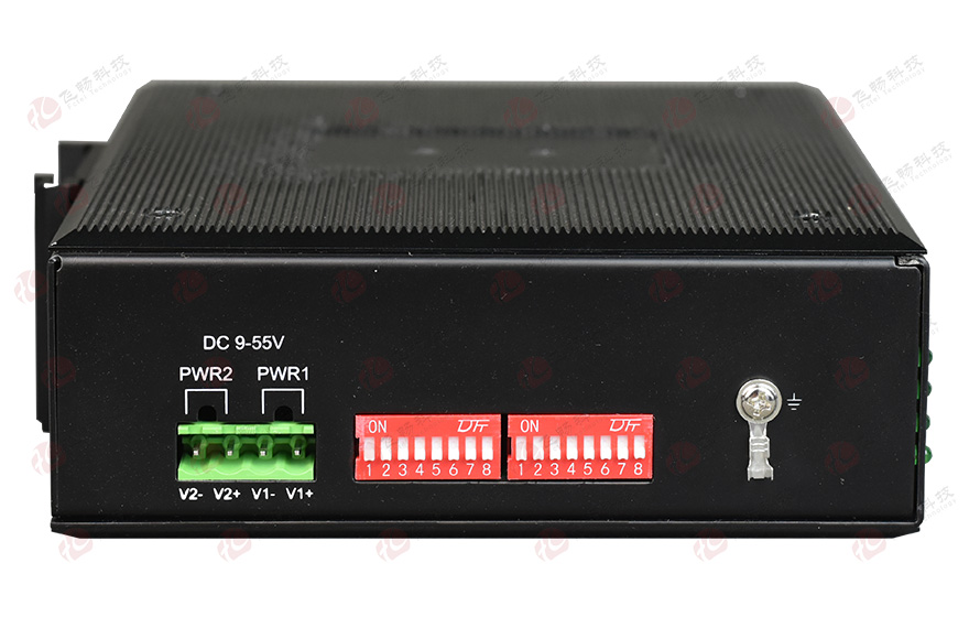 飞畅科技-1-16路工业轨式串口光猫