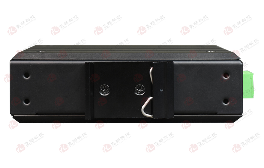 飞畅科技-工业轨式 2路串口服务器 (带WEB与SNMP网管)