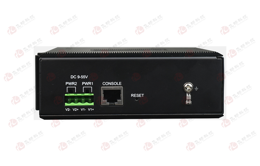 飞畅科技-工业级 管理型8路千兆电+12路千兆SFP光口 交换机