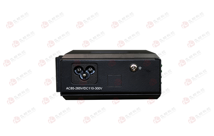 飞畅科技-工业轨式1路RS485 光端机（可与AVAGO多模光纤对通）