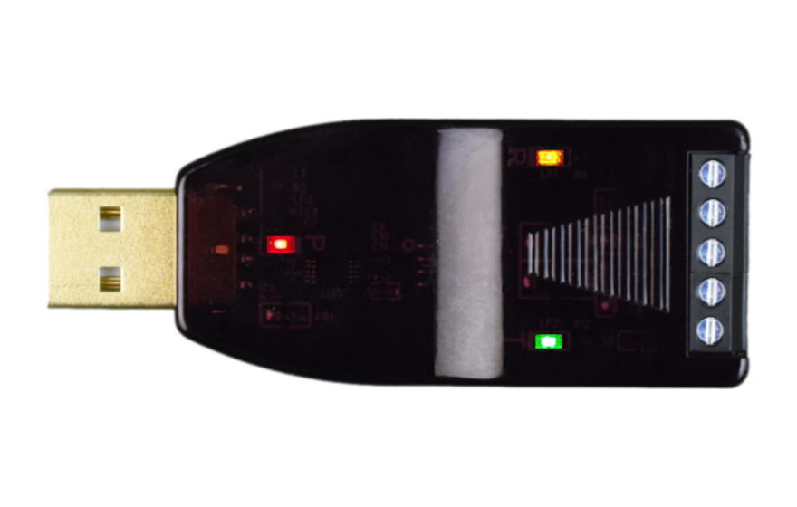 飞畅科技-工业级 3KV隔离/6KV防雷型 USB转RS485转换器