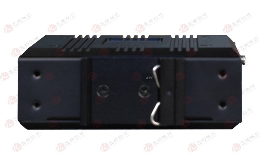 飞畅科技-工业轨式1-2路RS232/422/485(三种接口同时提供) 光纤环网 光端机