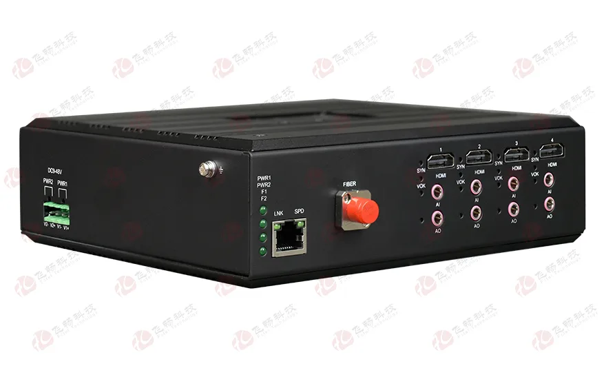 飞畅科技-(2路双向2K hdmi) 或(3路正向+1路反向2K hdmi) +1路千兆以太网+1路USB光端机