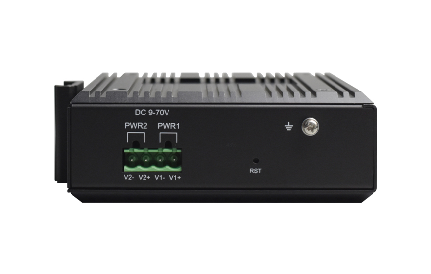 飞畅科技-工业轨式8路百兆电交换机