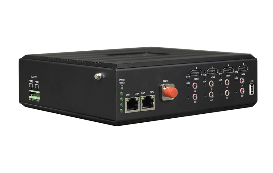 飞畅科技-4路2K HDMI+1路双向独立音频 + 2路物理