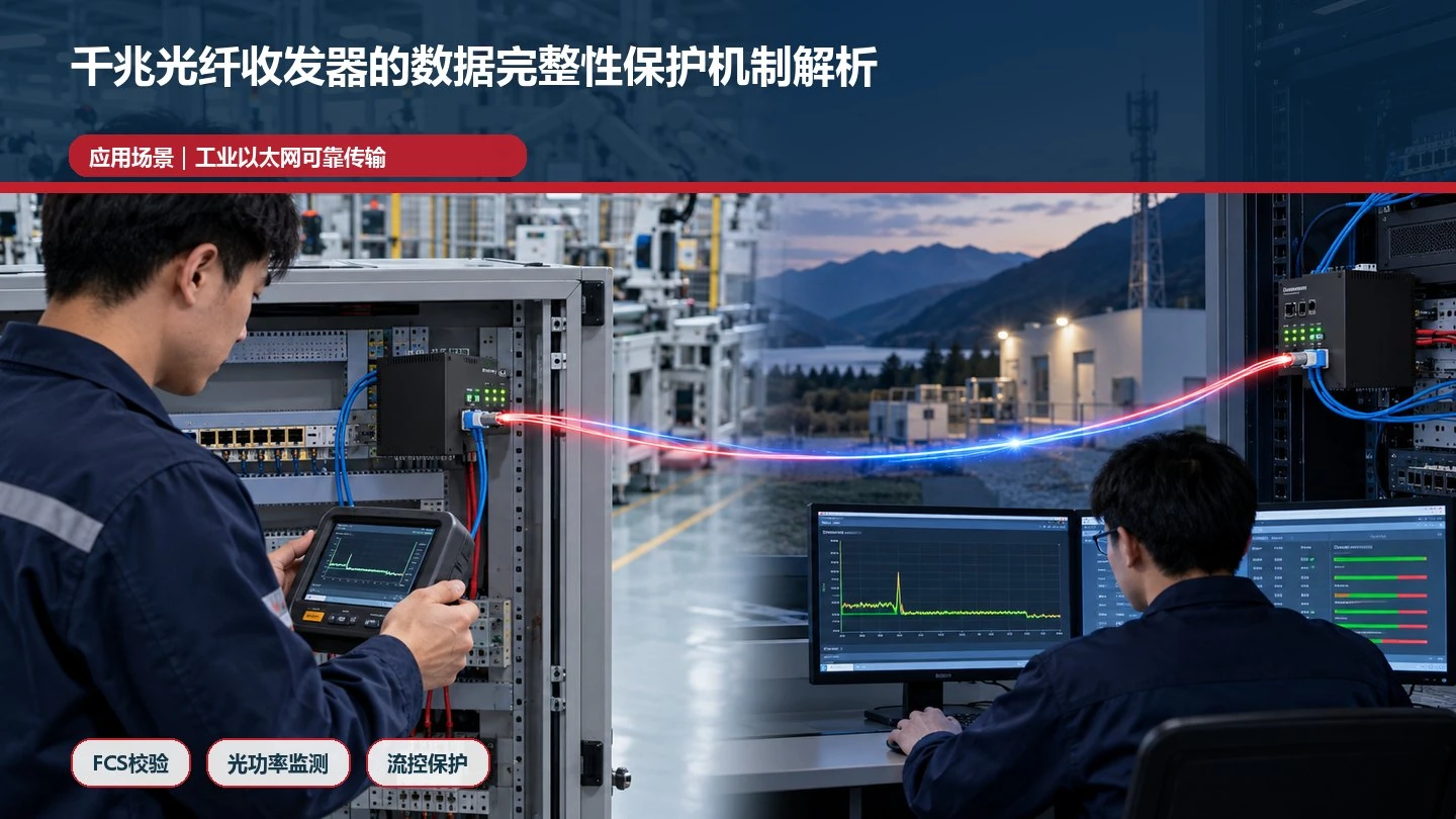千兆光纤收发器的数据完整性保护机制解析