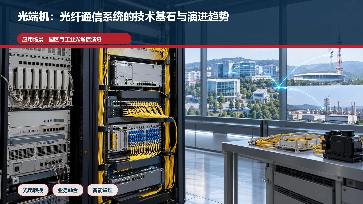 光端机:光纤通信系统的技术基石与演进趋势