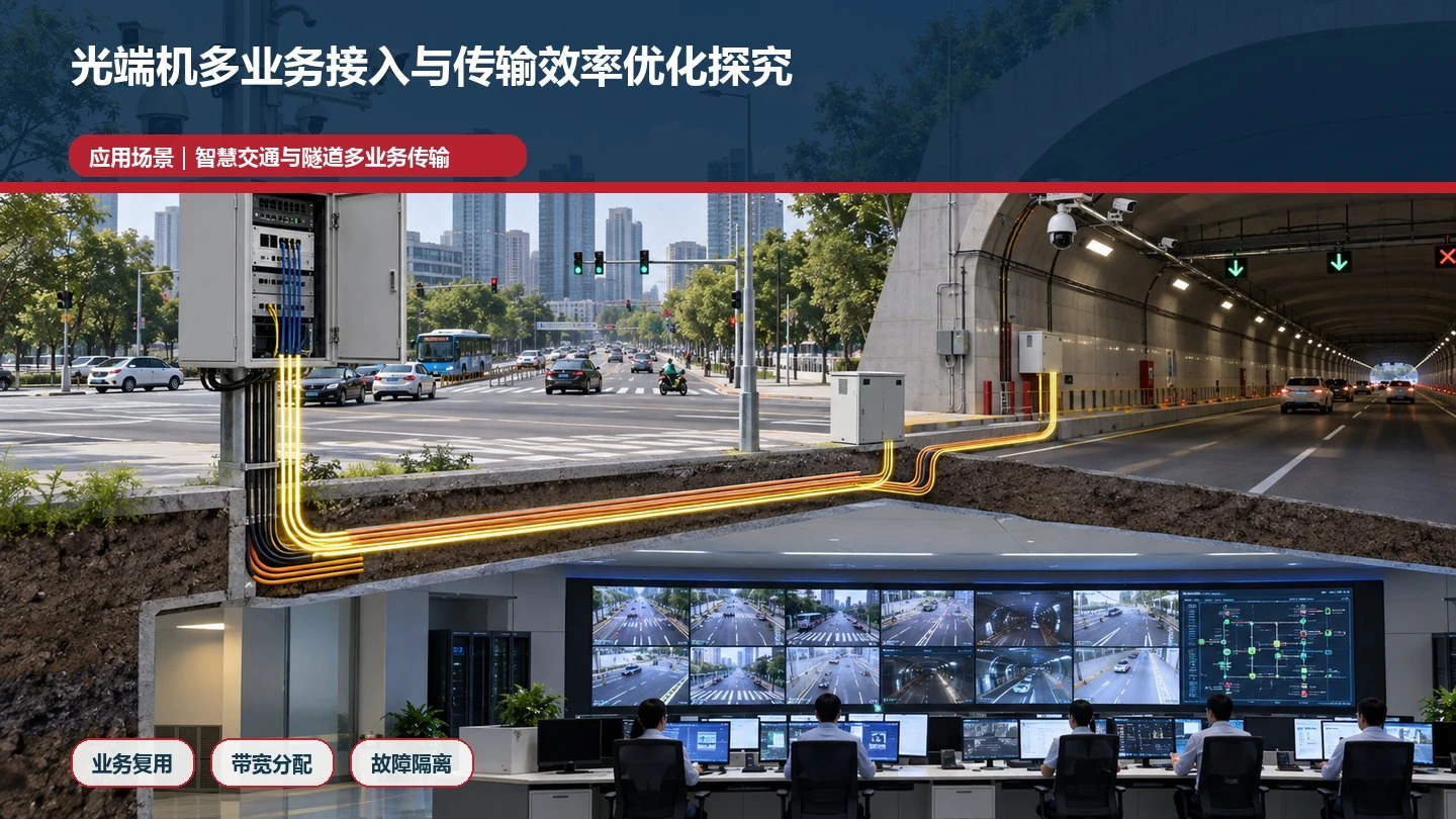 光端机多业务接入与传输效率优化探究