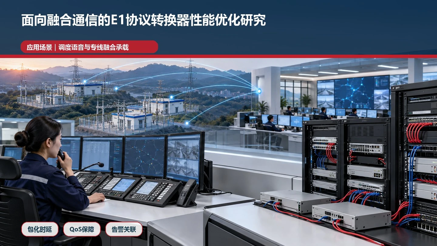 面向融合通信的E1协议转换器性能优化研究