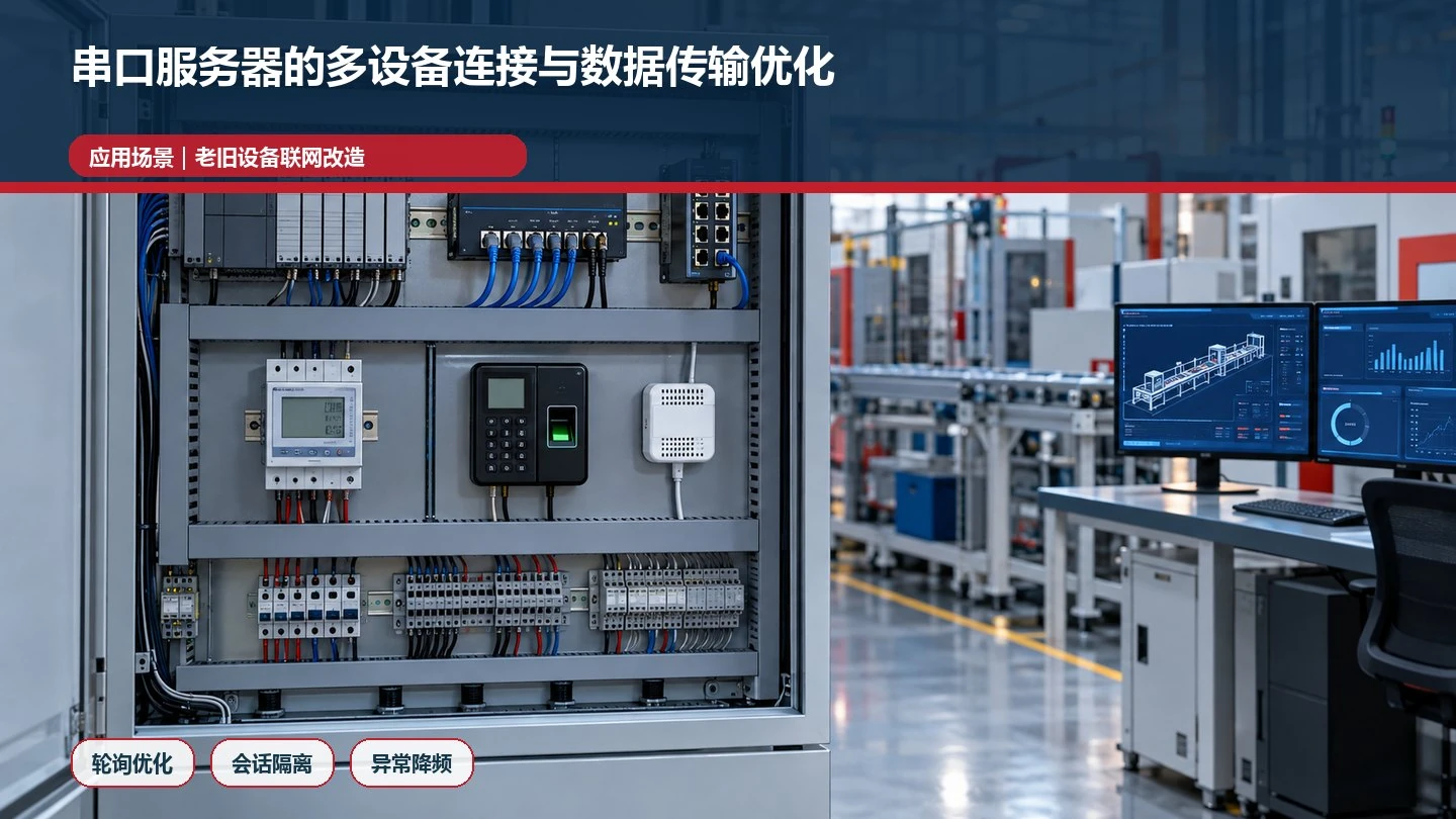 串口服务器的多设备连接与数据传输优化